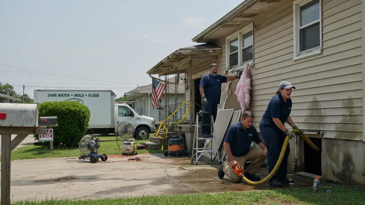 Water Damage Repair in Severy, KS near me